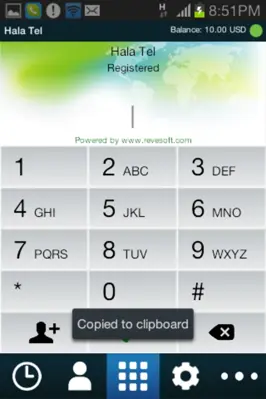 Hala Tel android App screenshot 2